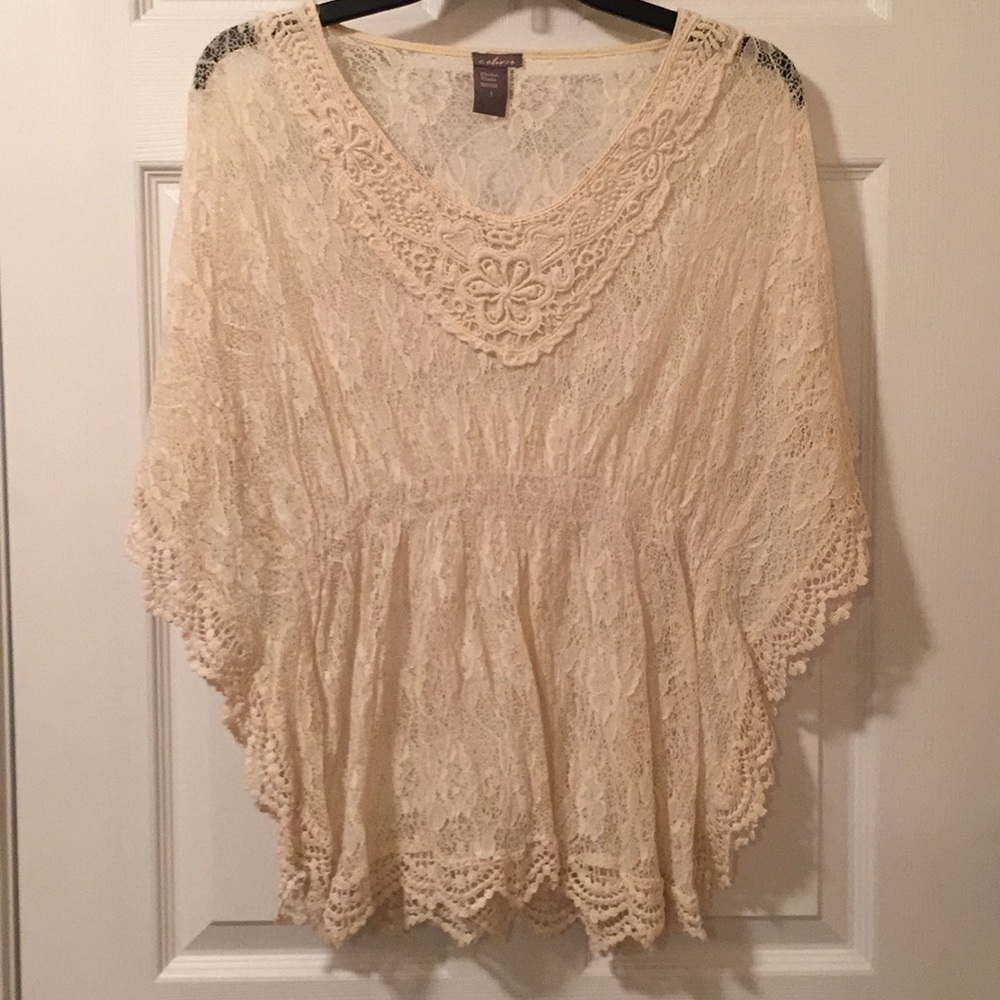 NWOT Boutique brand lace top